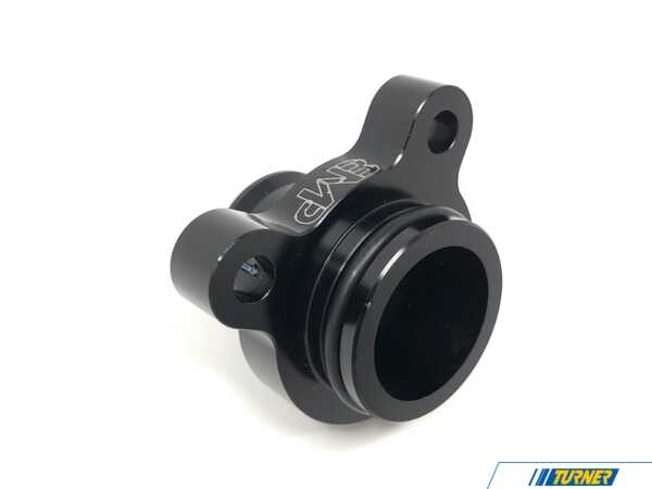 Precision Raceworks Black Magic Parts Cylinder Head Coolant Flange - BMW N52 N54 N55 3.0L, N20 2.0L 601-0003