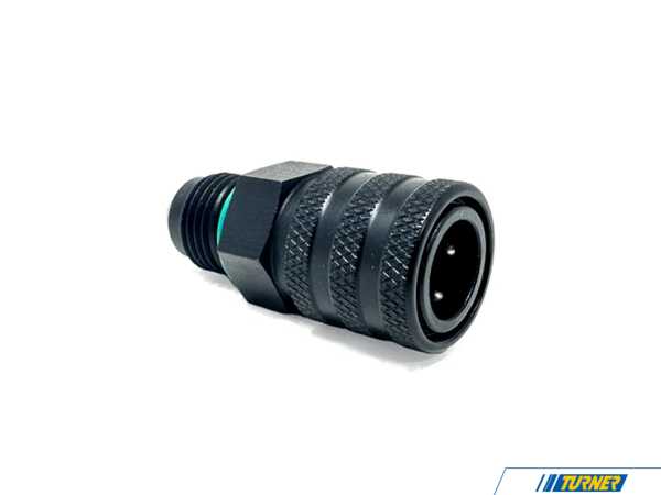 Precision Raceworks AN6 Male Flare/ORB To 5/16" (7.89mm) Female Quick Connect 201-0274