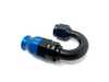Precision Raceworks PTFE Fuel Line Fitting 180 Degree AN-6 Female Flare 201-0264 View 1