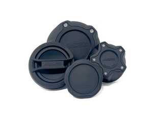 Black Billet Engine Fluid Cap Set - B58 / S58 