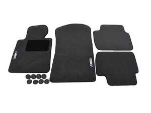 Genuine BMW Anthracite ///M3 Carpeted Floor Mat Set - E46 M3 & Non-M Coupe