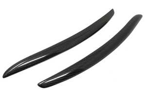 Precision Raceworks Carbon Fiber Eyelids - Pair - BMW E92/93 M3