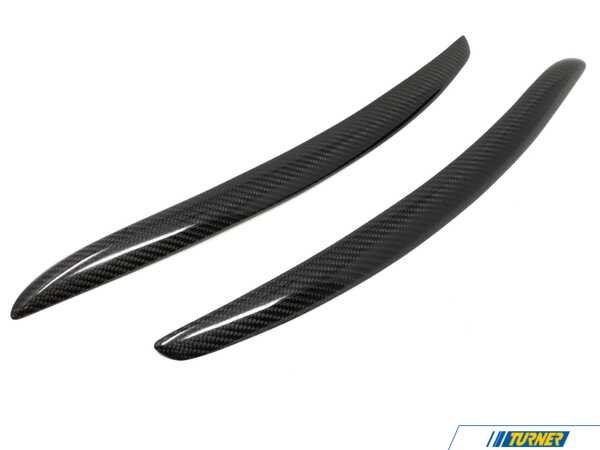 Precision Raceworks Precision Raceworks Carbon Fiber Eyelids - Pair - BMW E92/93 M3 101-0016