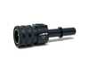 Precision Raceworks Precision Raceworks Universal Fuel Line NPT Tap - Quick Disconnect Adapter With 1/8" NPT Port - 3/8" (9.49mm) 201-0406 View 1