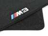 Genuine BMW Genuine BMW Anthracite ///M3 Carpeted Floor Mat Set - E46 M3 & Non-M Coupe 82110029231 View 2