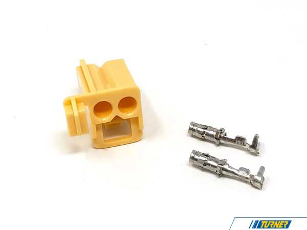 Precision Raceworks Black Market Parts OEM Fuel Pump Connector (With Terminals) - BMW E9X E82/88 101-0124