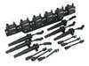 Precision Raceworks Precision Raceworks High Performance Ignition Kit - Black Coils - Stock Manifold Mount - BMW N54 3.0L 601-0108 View 1