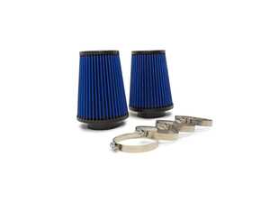 Precision Raceworks 2.5" Replacement Cone Air Filters - Pair of Filters