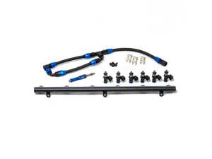 Precision Raceworks S58 Port Injection Kit - Black Anodized - 750cc Injectors - F97 X3M, F98 X4M, G80 M3, G82/83 M4, G87 M2 S58 3.0L