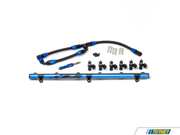 Precision Raceworks Precision Raceworks S58 Port Injection Kit - Blue Anodized - 950cc Injectors - F97 X3M, F98 X4M, G80 M3, G82/83 M4, G87 M2 S58 3.0L 601-0273