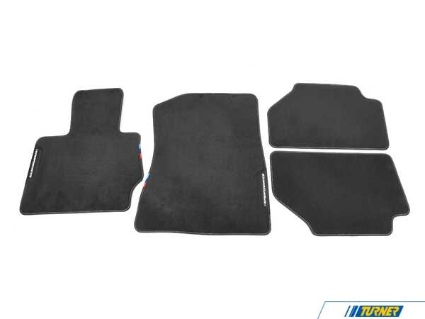 Genuine BMW Genuine BMW M Performance Carpeted Floor Mat Set - BMW F25 X3 82112475195