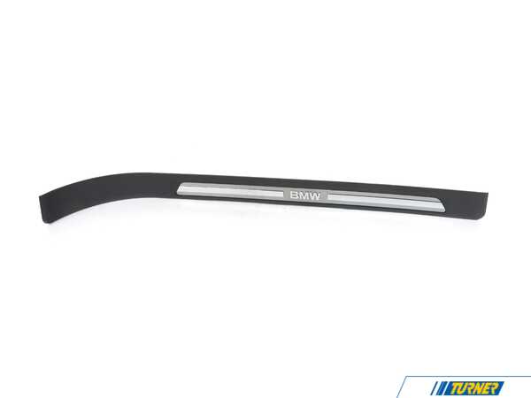 Genuine BMW Genuine BMW 3ront Right Entrance Cover - 51488220224 - Schwarz/Chrom 51488220224