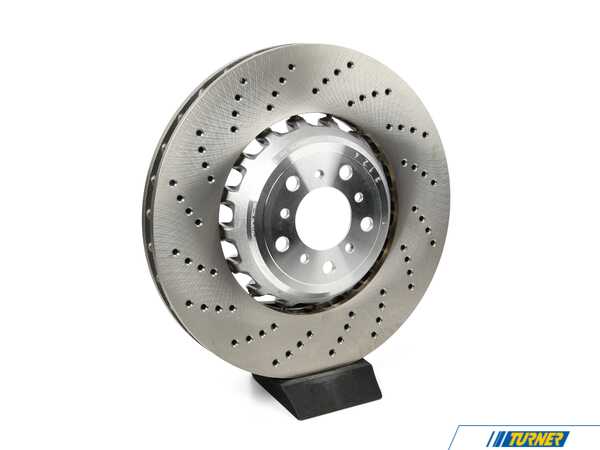 SHW Performance Cross-Drilled Brake Rotor Left - sold individually 34112284101