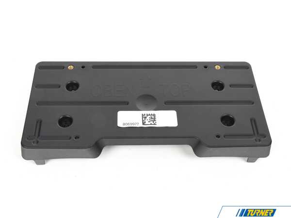 Genuine BMW LICENSE-PLATE CARRIER FRONT 51118069977