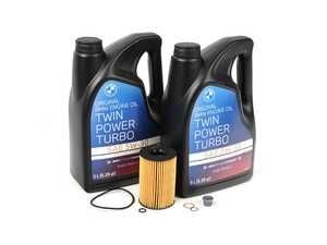 Genuine BMW Oil Change Kit / Inspection I - 5w30 - F95 X5M, F96 X6M, F91/92/93 M8 S63T4 (up to 08/21)