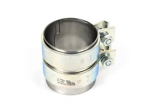 75mm Dual Clamp Exhaust Sleeve - Priced Each