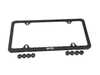 Genuine MINI MINI Word Logo License Plate Frame Slim Line - Matte Black - Priced Each  51805A5CFA8 View 1