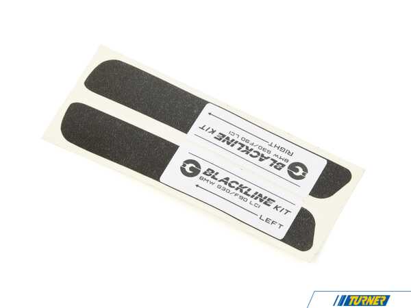 Goldenwrench Supply Co Blackline Taillight Overlay Kit - F90/G30 LCI F90LCI
