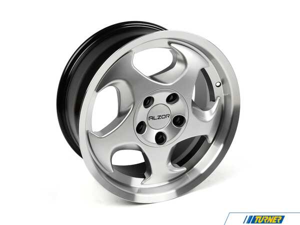 Alzor 17" Style 5011 Wheels - Square Set Of Four 5011-1-2KT