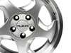 Alzor 17" Style 5011 Wheels - Square Set Of Four 5011-1-2KT View 3