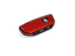 AutoTecknic (Red Carbon) Remote Key Case - BMW G60, G70, F95, F98, G05, G07, G09, I20 iX
