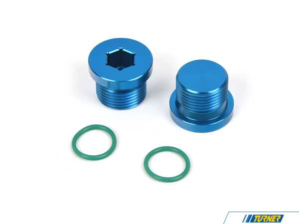 Burger Motorsports Blue Thermostat Caps (pair) BMS-TCP-BLU