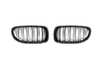 AUTOTECKNIC AutoTecknic Dual-Slats Carbon Fiber Front Grille Set - F10 5-Series | M5 BM-0067-DS-CF View 1