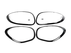 Headlight  And Taillight Trim Rings Set Jet Black -  R61 MINI Paceman