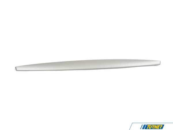 Genuine BMW Genuine BMW Trim Cover, I-Panel, Satinsilber Matt - 51459197215 - E82 51459197215