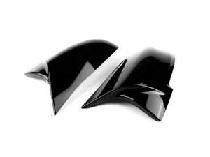 AutoTecknic M-Inspired Painted Mirror Covers - F06/ F12/ F13 6-Series - Glazing Black