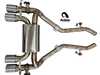 Active Autowerke G87 M2 Valved Rear Axle-back Exhaust (Matte Black  Tips) 11-119B View 1