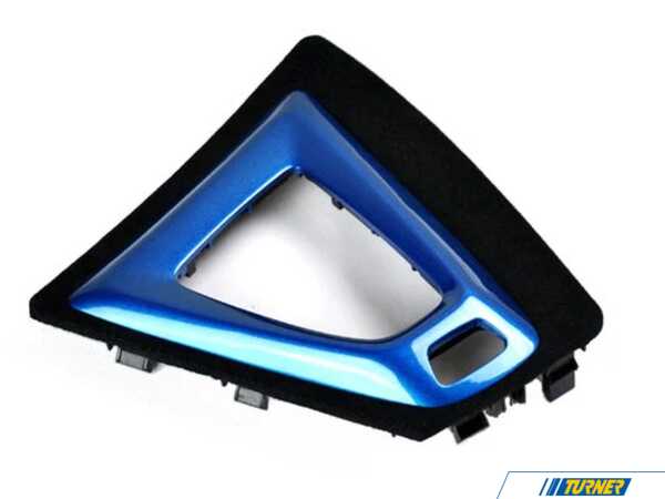 AUTOTECKNIC AutoTecknic Painted Alcantara Shift Console Trim - F87 M2 Competition | M2 CS - Long Beach Blue Metallic BM-0135-C16
