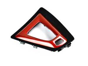 AutoTecknic Painted Alcantara Shift Console Trim - F87 M2 Competition | M2 CS - Sunset Orange