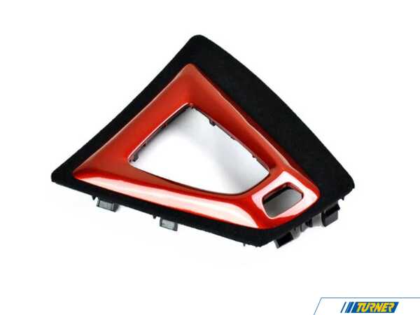 AUTOTECKNIC AutoTecknic Painted Alcantara Shift Console Trim - F87 M2 Competition | M2 CS - Sunset Orange BM-0135-C1X