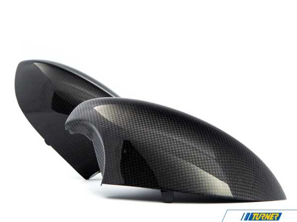 AUTOTECKNIC AutoTecknic Replacement Version II Dry Carbon Mirror Covers - E9X M3 | E82 1M (1x1 Weave Gloss Finish)  BM-0152-DCG-P
