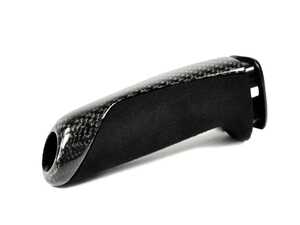 AutoTecknic Carbon Alcantara E-Brake Handle - BMW F-Chassis - Gloss Finsih