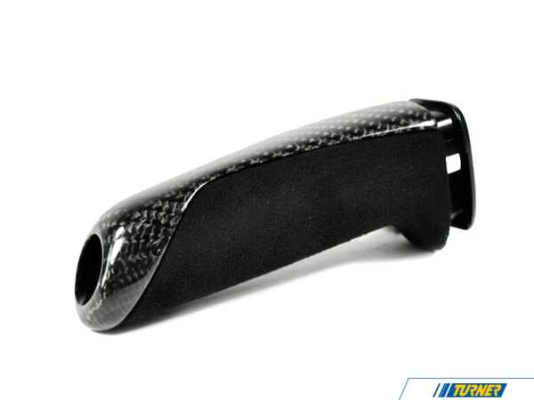 AUTOTECKNIC AutoTecknic Carbon Alcantara E-Brake Handle - BMW F-Chassis - Gloss Finsih BM-0162-GCF