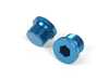 Burger Motorsports Blue Thermostat Caps (pair) BMS-TCP-BLU View 2