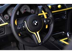 AutoTecknic Competition Shift Paddles - F87 M2 | M2 Competition - Austin Yellow