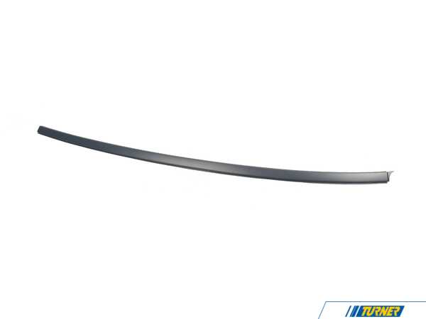 Genuine BMW Genuine BMW Roof Molding Prime-Coated Left - 51137302971 - F13 51137302971