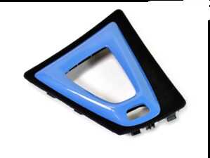 AutoTecknic Painted Alcantara Shift Console Trim - F80 M3 | F82/ F83 M4 M-DCT (Yas Marina)