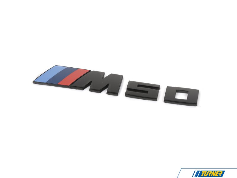 51145A92E37 - LETTERING, BLACK, PAINTED | Turner Motorsport