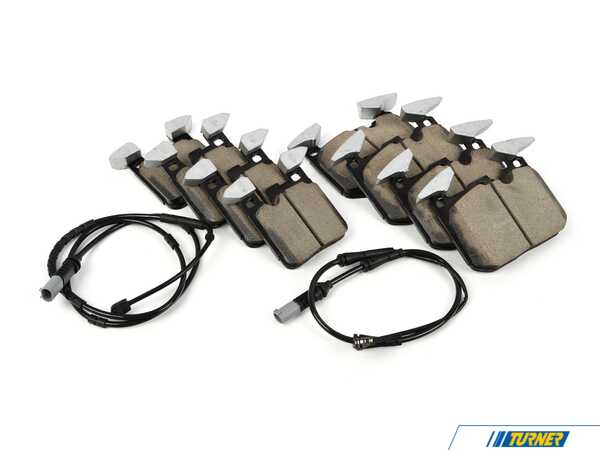 Akebono Akebono Euro Ceramic Front & Rear Brake Pad Set eur1880KT