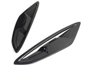 AutoTecknic Dry Carbon Fiber Fender Trim Set - G14/ G15/ G16 8-Series
