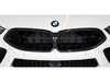 AUTOTECKNIC AutoTecknic Replacement Dry Carbon Grille Surround - F9X M8 - Front Facing Camera BM-0227-DCG View 3