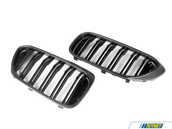 AUTOTECKNIC AutoTecknic Carbon Fiber Front Grille Set - G30 5-Series BM-0250-DS-CF
