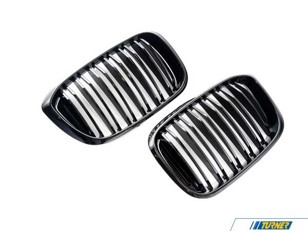 AUTOTECKNIC AutoTecknic Dual-Slats Gloss Black Front Grille Set - G01 X3 | G02 X4 Pre-LCI BM-0256-DS-GB