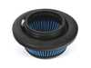 Burger Motorsports BMS Silicone Single Turbo Filter For 4" Turbo Inlet - BLUE - "Shorty" Version BMWBLUSTF-SHRT View 1