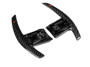 AutoTecknic Dry Carbon Battle Version Shift Paddles - Red Indicators, Gloss Finish - G05 X5 | G06 X6 | G07 X7