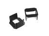 Powerflex Black Series Powerflex BMW F22 - F30 - F32 Rear Subframe Rear Mount Inserts - Black Series PFR5-1921BLK View 3